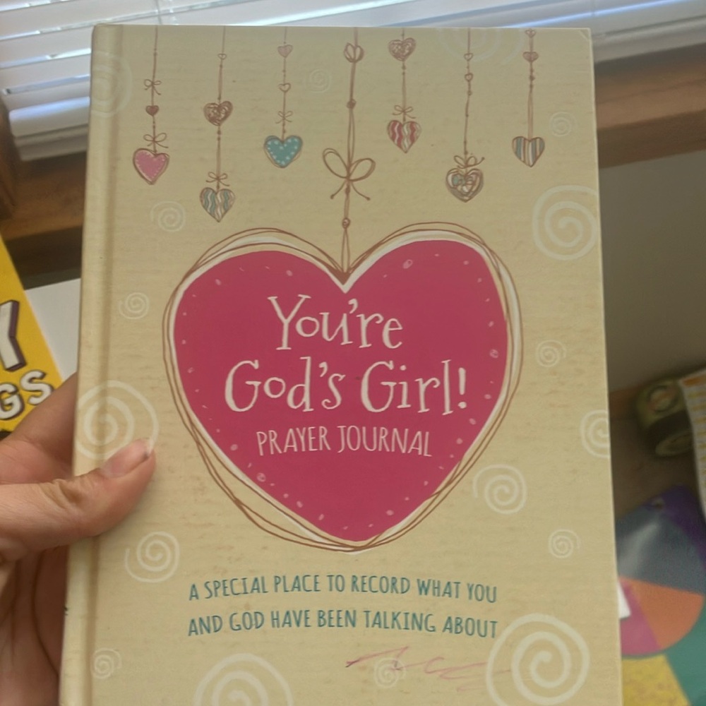I am selling this your gods girl prayer journal
